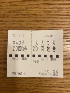 期限間近のため特価!!大黒海釣り施設利用券