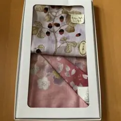 宇野千代 「桜は幸福の花」＆竹久夢二 どんぐり柄　ハンカチ2枚セット