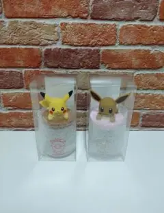 ピカチュウ&イーブイ フィギュア付きボトル