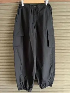 GU カーゴパンツ　ブラック　150