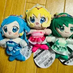 ぴちぴちピッチ【ナムコ限定】ぬいぐるみマスコット 全3種セット