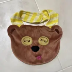 クマの顔スタイ・よだれかけ