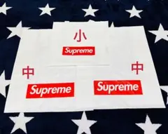 Supreme エコバッグ ホワイト3点
