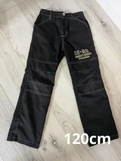 男児　カジュアルパンツ　120cm　黒
