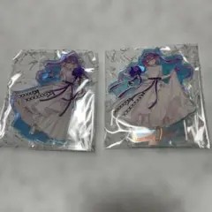 新品未開封　ホロライブ　一番くじ　アクリルスタンド　常闇トワ　2種セット