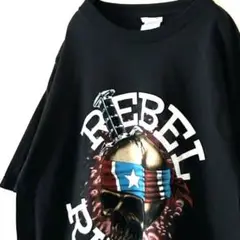 テネシーリバー REBEL RIDER スカル Tシャツ L ブラック 黒 古着