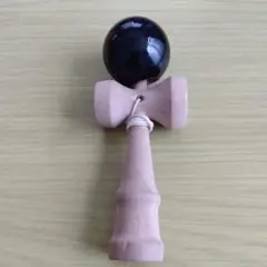 LOKIPA 剣玉 けん玉 子供用 全体11cm ボール 単色 (ブラック