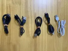 USBケーブル 5本セットAタイプ