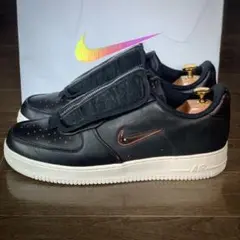 【超レア】AIRFORCE1 エアフォース1 レザー カスタム ジッパー 黒