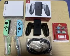 Nintendo Switch ジョイコン あつ森 +充電グリップ 他　セット