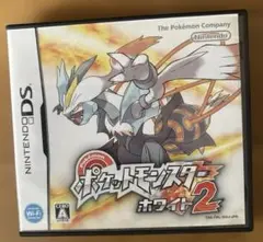 ニンテンドーDSソフト「ポケットモンスターホワイト2 」　説明書、ケース付き