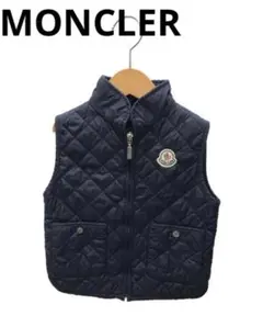 キッズ MONCLER キルティング ジャケット ネイビー