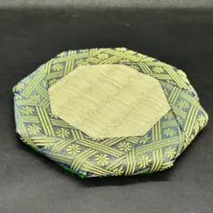 【NO.89】　幸運を呼ぶ八角形のミニ畳　約10cm