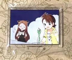 【双海亜美 水瀬伊織】4コマアクリルスタンド 東武動物公園 ミリオンライブ