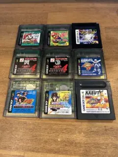 ゲームボーイカラー 　ソフト９本まとめ
