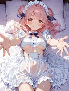 b371 美少女 かわいい イラスト 下着 コスプレ セクシー A4ポスター