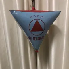 昭和レトロ　懐かしい薬局の空気ビニール看板　武田薬品　ウロコ印　ノベルティ品