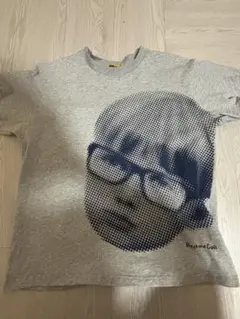 BECK and Call 顔プリント Tシャツ グレー