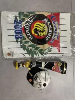 阪神タイガース　阪神グッズ　トラッキー　阪神メガホン2007年　セット販売