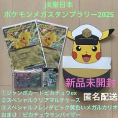 JR東日本　ポケモンメガスタンプラリー2025 景品セット