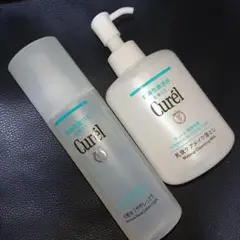 SNSで話題 キュレル潤浸保湿化粧水&乳液ケアメイク落とし