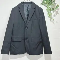 【コムサイズム】ブラックスーツジャケット 150ボーイ　1/2成人式　セレモニー