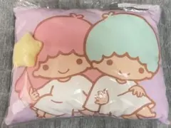 サンリオくじ　ミニクッション　リトルツインスターズ