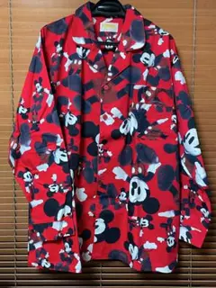 ディズニー/ミッキーマウス×POPPINS◆パジャマ◎赤☆未使用美品
