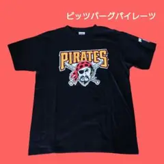 パイレーツロゴ Tシャツ 黒　SAPPORO OFFICIAL　企業Tシャツ
