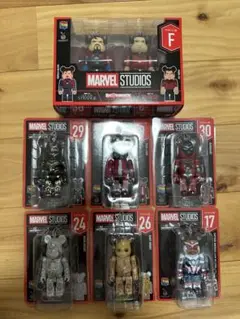 【24h以内発送】MARVEL BE@RBRICK Happyくじ
