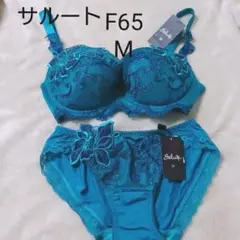 ワコール サルート ブラジャーF65 01Gショーツ M 女帝