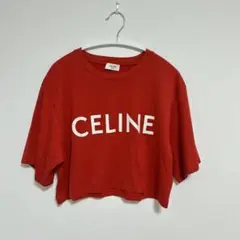 11121【美品・人気モデル】セリーヌ☆クロップド丈 ショート丈 t
