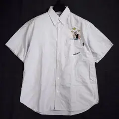 マークゴンザレス×ポパイ 半袖 刺繍シャツ コラボ POPEYE