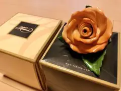 Herend ヘレンド ファンシースタンド ローズ オレンジ