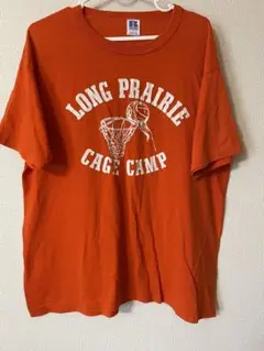 RUSSELL ATHLETIC オレンジ Tシャツ Lサイズ