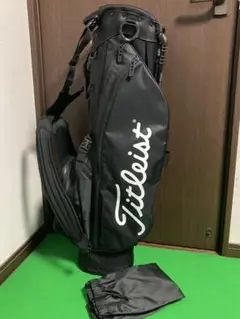 ‼️美品‼️タイトリスト キャディバッグ スタンド 軽量 ブラック