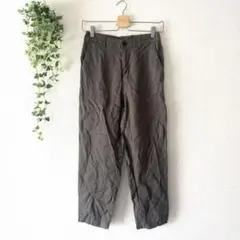 無印良品 MUJI パンツ 【S】麻 リネン ウエストゴム レディース