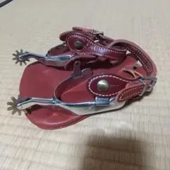 拍車 革袋付