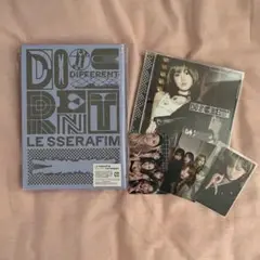 LE SSERAFIM different 初回盤 チェウォンセット