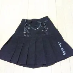 美品！LOVE RABBY ラブラビ　ミニスカート　ブラック　160