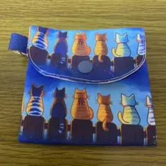 5点目100円♡新作♡新品♡ハンドメイド♡ねこちゃんポーチ