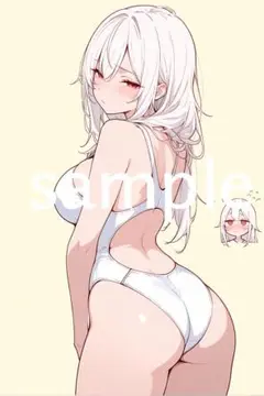 ポスター A4 AI美女水着 セクシー 送料込み 高画質 Z208