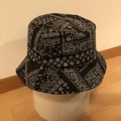 BEAMS HEART ペイズリー バンダナ バケットハット57～59cm