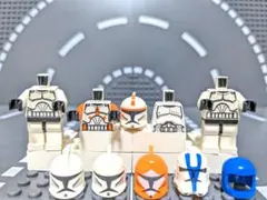 レゴ スターウォーズ コマンダーコーディヘルメット、ボディセット