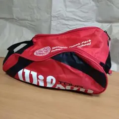 Wilson Tour シューズケース 赤黒