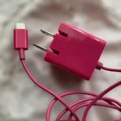 iPhone ピンク ライトニング充電ケーブルセット