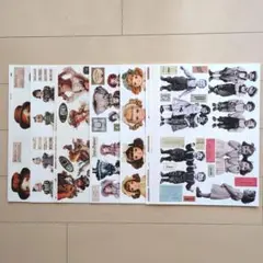 ★ペンギン様★コラージュシート　フォトキッズEセピア2　人物　ジャーナル素材　他