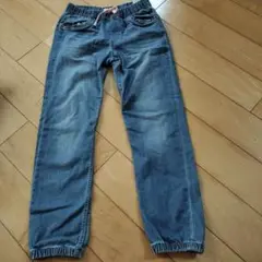 H&M　デニムジョガーパンツ　130くらい