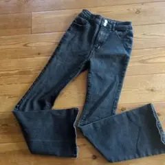 SHEIN ブラック ストレートレッグパンツ 12-13Y