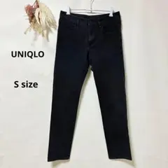 ユニクロ　UNIQLO ウルトラストレッチスキニーフィットジーンズ　ブラック　L